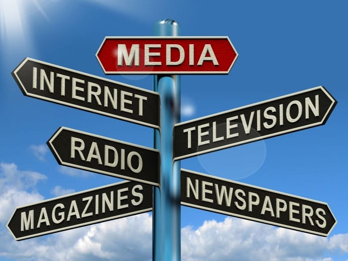 media a volby