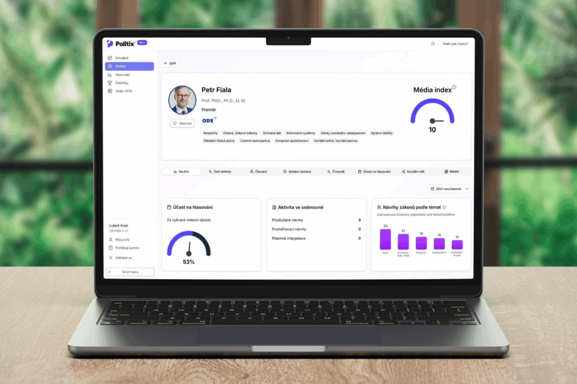 politix mockup
